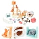 thumbnail image 4 of KAKOWELY 1 juego de juguetes de simulación, juego de escena de gato de plástico, juego de figuras de gato de simulación, accesorios de casa de juego para niños pequeños, 4 of 5