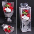 thumbnail image 2 of 1 Bouquet Artificial Soap Rose Flower Valentine Mother Day Gift Wedding Decor Soap Rose Flower Gao Jinjia LED, 2 of 2