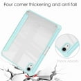 thumbnail image 6 of Dteck Case for iPad Mini 6 2021 8.3 inch With Pencil Holder Hard PC Shockproof Tri-fold Hybrid Slim Clear Transparent Back Shell for iPad Mini 6th Gen 8.3 Inch - Skyblue, 6 of 7