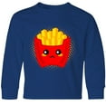 thumbnail image 3 of Inktastic French Fries Funny Food Long Sleeve Youth T-Shirt, 3 of 5