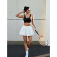 thumbnail image 6 of Women'S High Waisted Athletic Tennis Skirt With Inner Lining And Convenient Pockets, 6 of 6