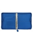 thumbnail image 3 of FranklinCovey Classic Chloe Simulated Leather Zipper Binder - Azure Blue, 3 of 9