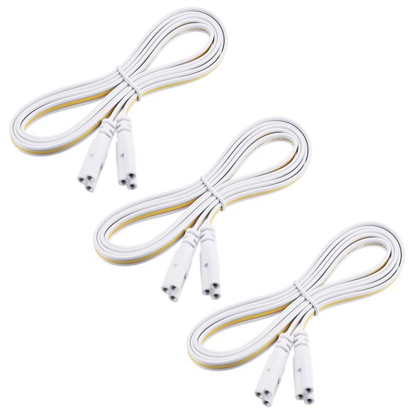 Cable de extensión de alimentación DBKMPZ para T5 y T8, 1,5 m, paquete de 3