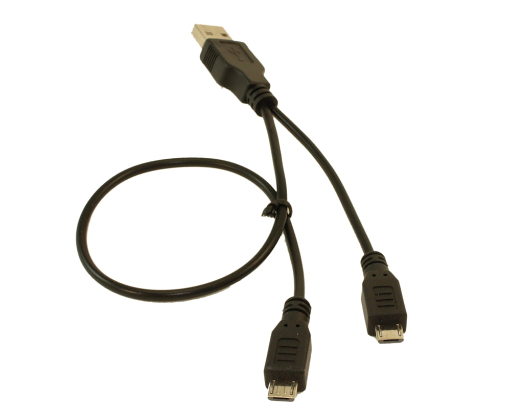 1.5m USB 2.0 24AWG A To RIGHT ANGLE MICRO B Data & Charging Cable Lead 