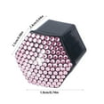 thumbnail image 3 of Diamond Studded Car Tire Nut Cover Car Wheel Hub Decorative Cover Diamond Studded Car Tire Screw Cap, 3 of 6
