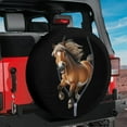 thumbnail image 3 of Lotusprinthandmade Horse Cute Animals Collection Zipper Pattern Spare Tire Cover Without Backup Camera Hole 6 Sizes, 3 of 8