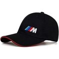 thumbnail image 1 of Gorra De Béisbol Hombres Moda Algodón Coche Logo M Performance Gorra De Béisbol Sombrero Para Algodón Moda Hip Hop Sombreros,Negro, 1 of 5