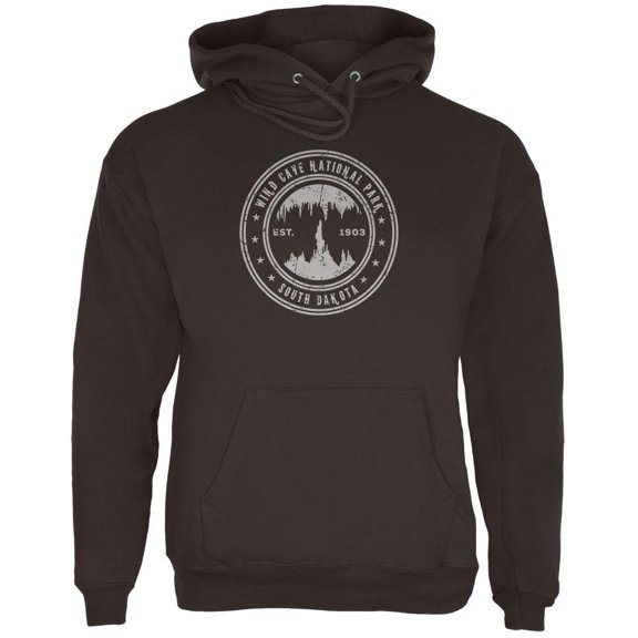 Wind Cave National Park Mens Hoodie