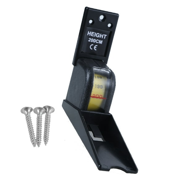Easy to Install Height Measure Meter, 2M Wall Mount Height Meter Stadiometer for Kids and Adults Home Use Stadiometer