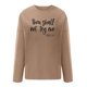 thumbnail image 4 of Sudadera de gran tamaño con estampado de letras y texto divertido para mujer, cuello redondo, manga larga, suelta, blusa individual Fridja  hkj2099, 4 of 5