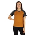 thumbnail image 1 of Inkmeso T-Shirt à Manches Courtes Uni pour Femmes Sportif Décontracté Basique, 1 of 7