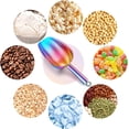 thumbnail image 4 of Rainbow Ice Scoop, Topboutique Ice Cream Scoop, Stainless Steel Cookie Scoop, 6 oz Dog Food Scoop, Sturdy Flour Scoop, Candy Scoop for Flour/Bean/Pet Food/ Ice, Dishwasher Safe, 4 of 8