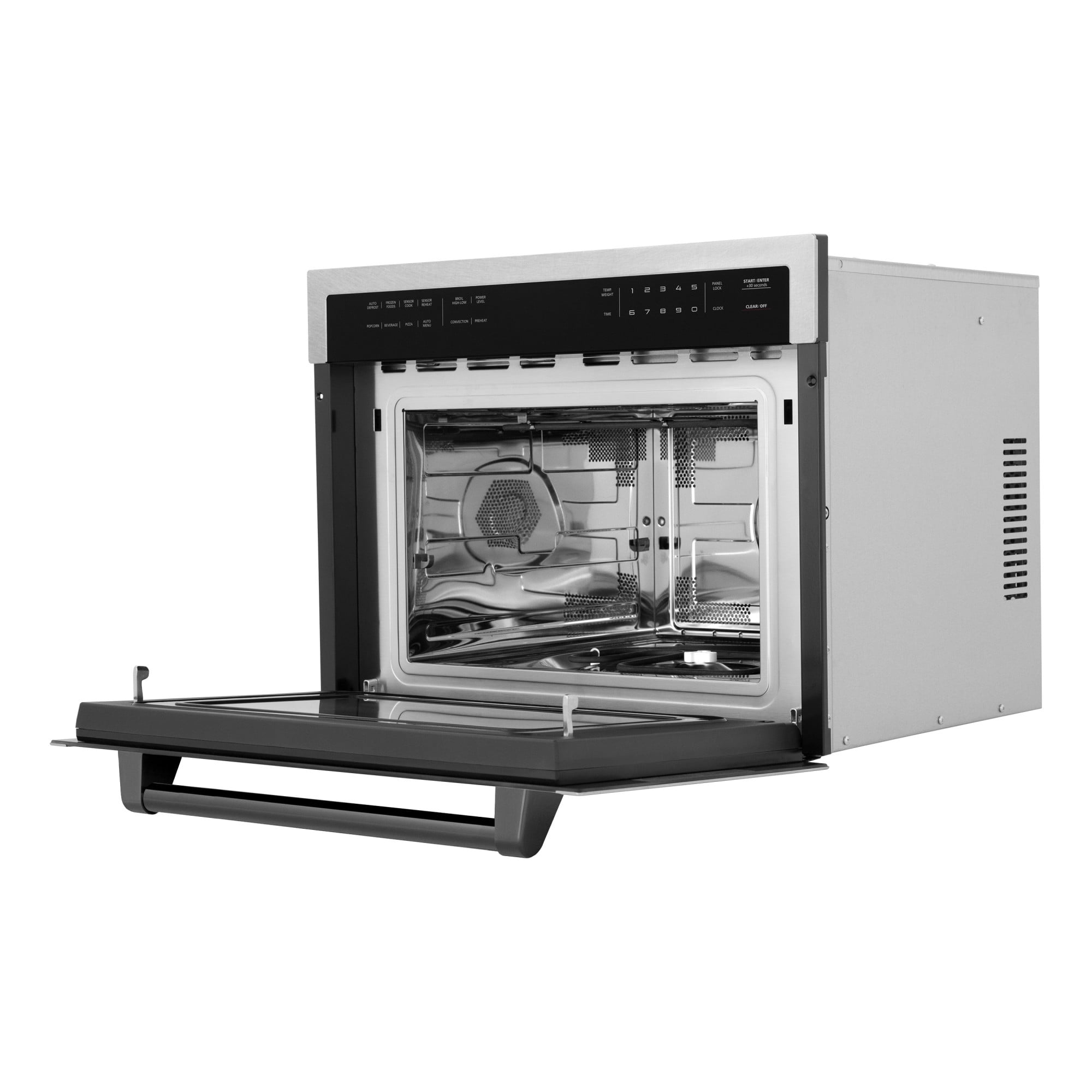 Zline MWOZ-24-SS-MB Autograph Edition 24" Wide 1.55 Cu. Ft. 1000 Fingerprint Resistant