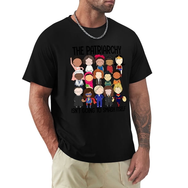 Camiseta The Patriar Isnt Going To Smash Itself camiseta vintage de gran tamaño para hombre