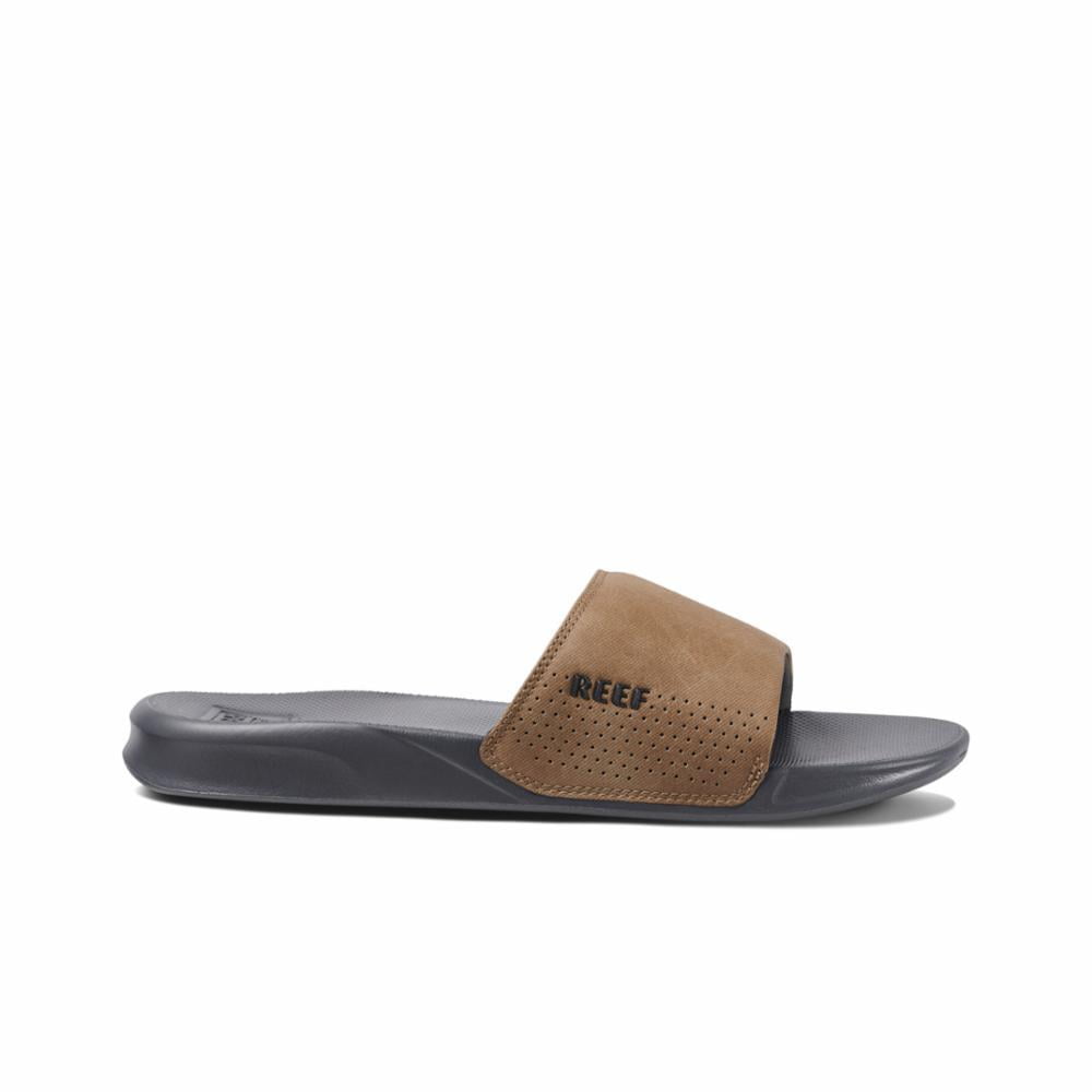 tan slides men