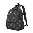 thumbnail image 2 of Sun and Eye Gothic Pattern Cute School Backpack with Padded Back and Adjustable Shoulder Straps 13.4"x11"x4.7", 2 of 5