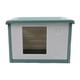 thumbnail image 5 of Casa Para Gatos De Exterior, Refugio Exterior Resistente A La Intemperie, Caseta Para Gatos De Interior, Casita De Techo Plano Para Gatos Callejeros, Conejos, Gallinas, Etc., 5 of 7