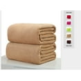 thumbnail image 5 of New Soft Warm Solid Warm Micro Plush Blanket Throw Sofa Bedding Blanket, 5 of 5