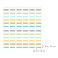 thumbnail image 3 of Miangastore Book Index Tabs Assorted Color 300Pcs 1.77X1.10X0.004Inch, 3 of 8