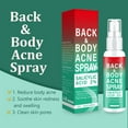 thumbnail image 6 of Clear Out Stock! Awwp Green Acne Spray*1 Bottle Back Spray Body Spray Gentle Oil Control Redness Smooth Skin Cleans Pores Moisturizes Easy to Use and Formula for All Skin Type100Ml, 6 of 8