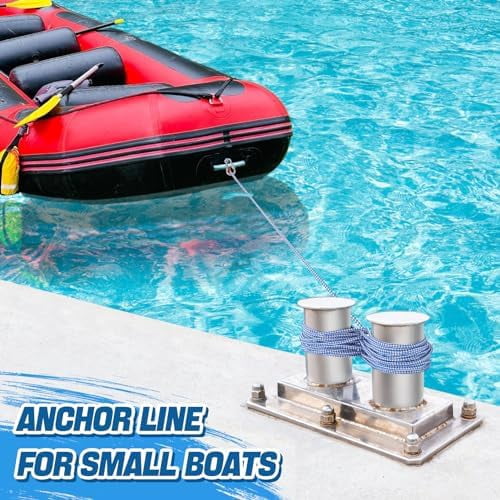 Water Floating Lifesaving Rope - Professional Throwing Pool Life Preserver Rope Line for Swimming Small Kayak Inflatable Boat