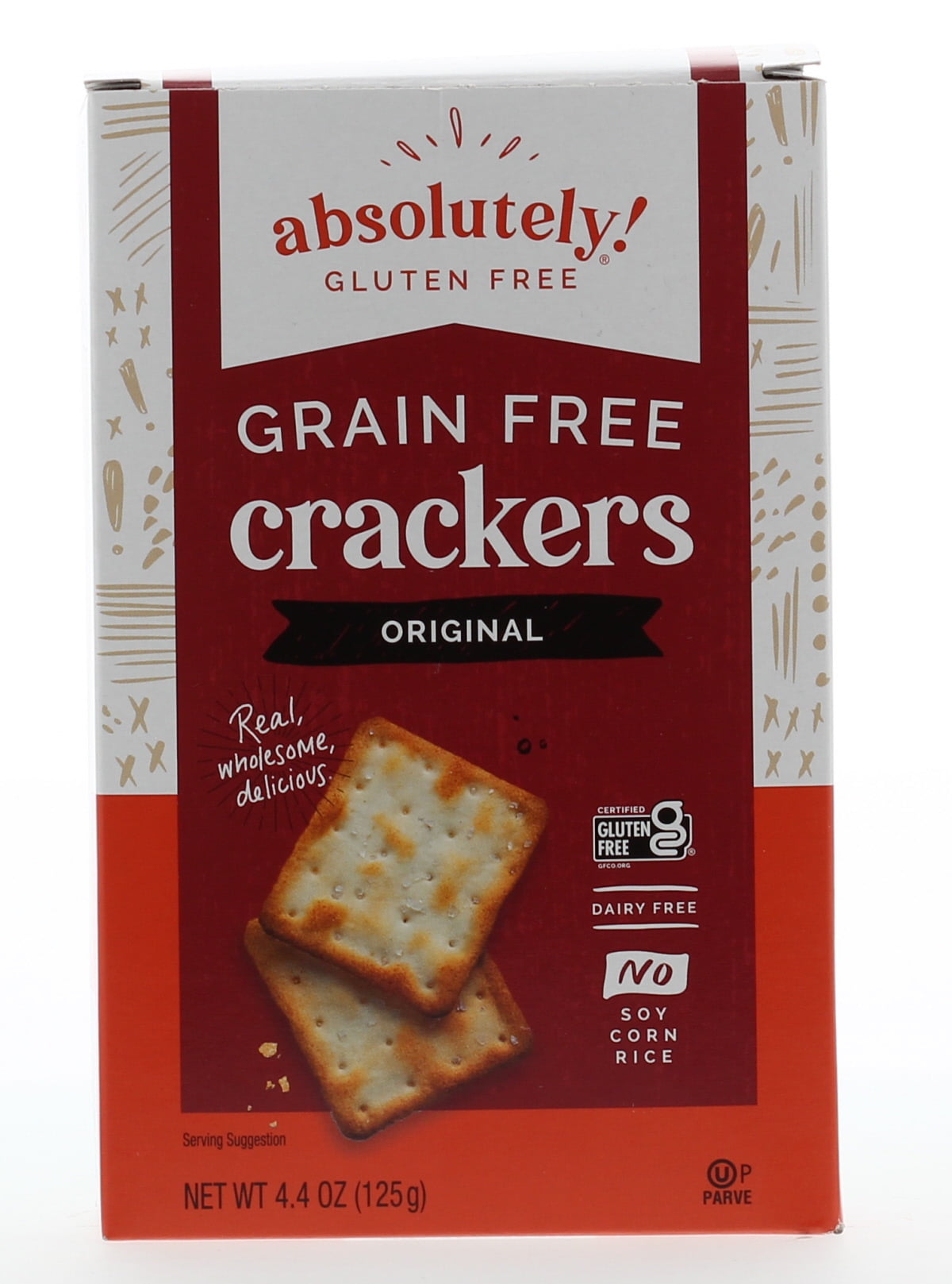 Absolutely Gluten Free Original Grain Free Crackers, 4.4 oz
