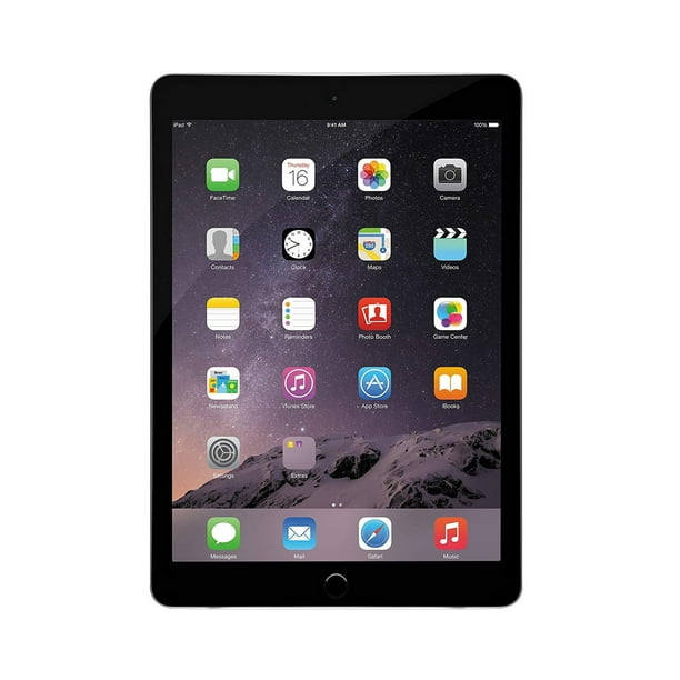 Apple iPad Air, 9.7in, Wi-Fi, 64GB, Space Gray (MD787LL/A) (Refurbished)