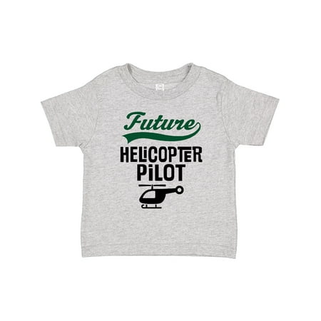 

Inktastic Future Helicopter Pilot Gift Toddler Boy or Toddler Girl T-Shirt