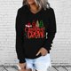 thumbnail image 2 of Sudadera con capucha Gibobby Navidad Mujer Casual Y 2 K Impreso Negro M, 2 of 5