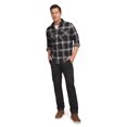 thumbnail image 4 of Chaps Men's & Big Men's Stretch Knit Flannel Button Down Shirt, Sizes S - 2XL, 4 of 6