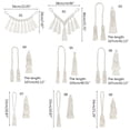 thumbnail image 3 of AOOOWER Tassel Curtain Tieback Cotton Rope Tie Back Holdback Hanging Pendants, 3 of 21