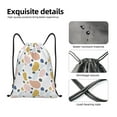thumbnail image 4 of Daiia Geometric Spots Pattern Drawstring Backpack, Gym Bag, Lightweight Backpack, Water-Resistant Bag Travel Sports Backpack, Fitness Bag, Yoga Bag-Medium, 4 of 6
