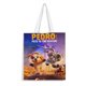 thumbnail image 1 of Gracie and Pedro Bolso de tela con estampado de lienzo para mujer, bolsa de compras reutilizable y estética, con cremallera interior, regalo para mujer,40*45cm., 1 of 6