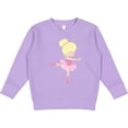 thumbnail image 2 of Inktastic Ballerina, Ballet Girl, Ballet Dance, Blonde Hair Toddler Sweatshirt, 2 of 4