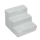 thumbnail image 1 of Escaleras con rampa para perros, escalones para mascotas, estables para sofá, sofá y cama alta, cubierta duradera lavable a máquina, escalera ligera Gris 3 pasos, 1 of 10