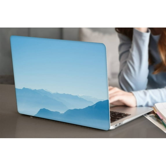 KSK KAISHEK Hard Shell Case Cover Only for 2023 - 2021 Release MacBook Pro 14" with XDR Display & Touch ID Type C Model: M2 A2779 A2442 M1 Blue series A 0079