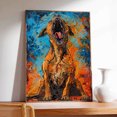 thumbnail image 4 of Hudo Funny Scream Plott Hound Dog Poster Wall Art Decor Plott Hound Dog Canvas Wall Art - Large Canvas Wall Art - Dog Artwork On Canvas, 4 of 5
