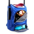 thumbnail image 5 of J World Athlete Backpack with Shoe Compartment Bat Holders and Night Visibility, Navy, 5 of 7