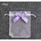 thumbnail image 1 of Las lindas bolsas de organza con lazo son adecuadas for joyas, festivales, cosméticos, dulces, regalos, bolsas de joyería y elegantes bolsas de regalo. Adecuado for muchas ocasiones, 1 of 2