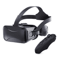 thumbnail image 1 of Auriculares VR compatibles con - Gafas universales de realidad virtual - Juega tus mejores juegos móviles Películas 360 con nuevas gafas 3D VR suaves y cómodas | Azul | con protección para los ojos Zhivalor CPB-DE-WX76-1, 1 of 5