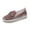 Pink, variant on Women's Platform Rhinestones Glitter Slip On Sneakers Cute Bowknot Flat Walking Loafers Comfy Breathe Canvas Hand-Stitching Platform Casual Fashion Dress Shoes