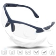 thumbnail image 4 of Protectoros de Gafas, Resistentes A Los Rasguelos Con Lentes Resistentes Al Desgaste Vasos de Seguridad Imperesbles, Pescando Surfear, 4 of 7