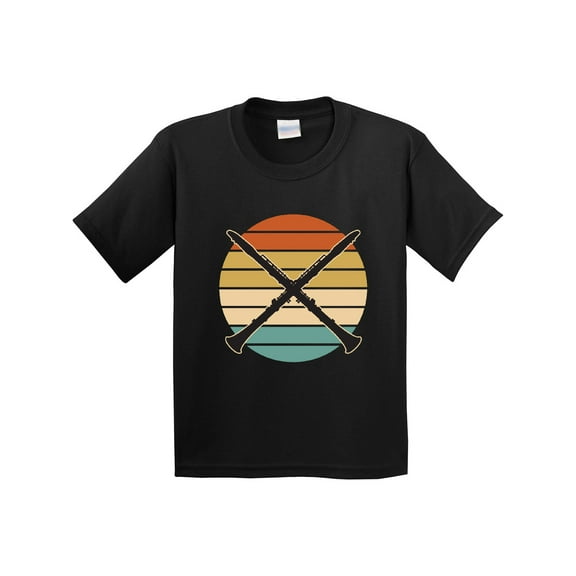 Inktastic Clarinet Music Retro Marching Band Youth T-Shirt