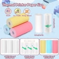 thumbnail image 2 of Papel de impresora térmica HUIJUTCHEN 10 rollos de 57x25 mm para Mini P, 2 of 5