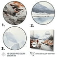 thumbnail image 3 of Designart "Arctic Hike Alaska II" Winter Landscape Floater Framed Wall Art Print, 3 of 7