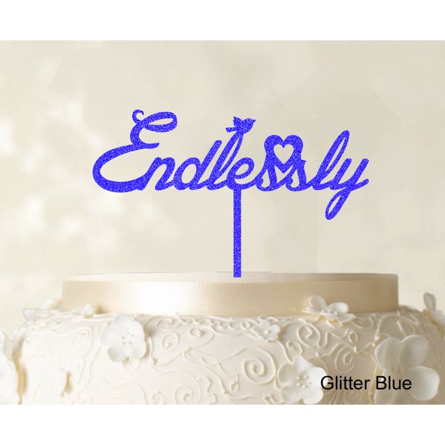 Custom Initial Cake Topper Personalized Name Cake Topper Color Option Available 5-7 Inches Wide