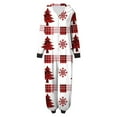 thumbnail image 4 of Women Winter Pajamas Sets Family Matching Clothing Set Family Matching Sets Outfits Family Christmas Pajamas Matching Sets Printed Pajama Set, 4 of 5