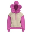 thumbnail image 2 of Edvintorg Kawaii Hooded Sweatshirts Women's Oversized Hoodie Fashion Solid Long Sleeves Casual Tops Shirt Blouse Fall Sweatshirts for Women, 2 of 5