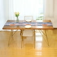 thumbnail image 3 of Yayeee Table Runner 70 inches Long Home Kitchen Dinning Party Decoration, Pink Leaves, 3 of 7
