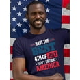 thumbnail image 2 of The Best 4Th Of July T-Shirt Men -Image by Shutterstock, Male x-Large, 2 of 4
